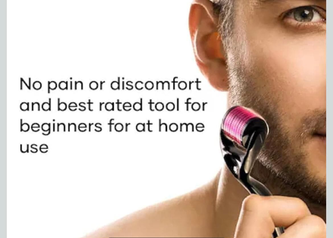 Derma Roller 0.5mm – Hair Growth, Beard Growth & Skin Rejuvenation thumbnail 2