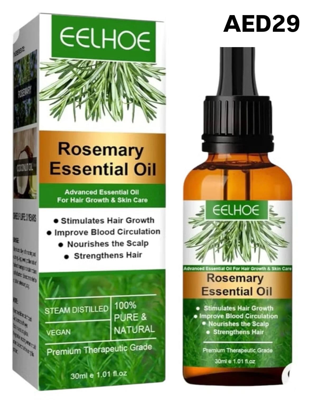 Rosemary Hair Oil – Natural Hair Strengthening Formula