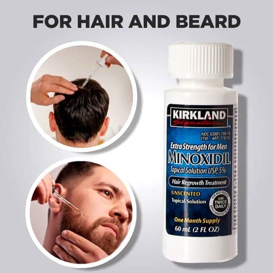 Kirkland Signature Minoxidil 5% – Hair Regrowth Solution thumbnail 2