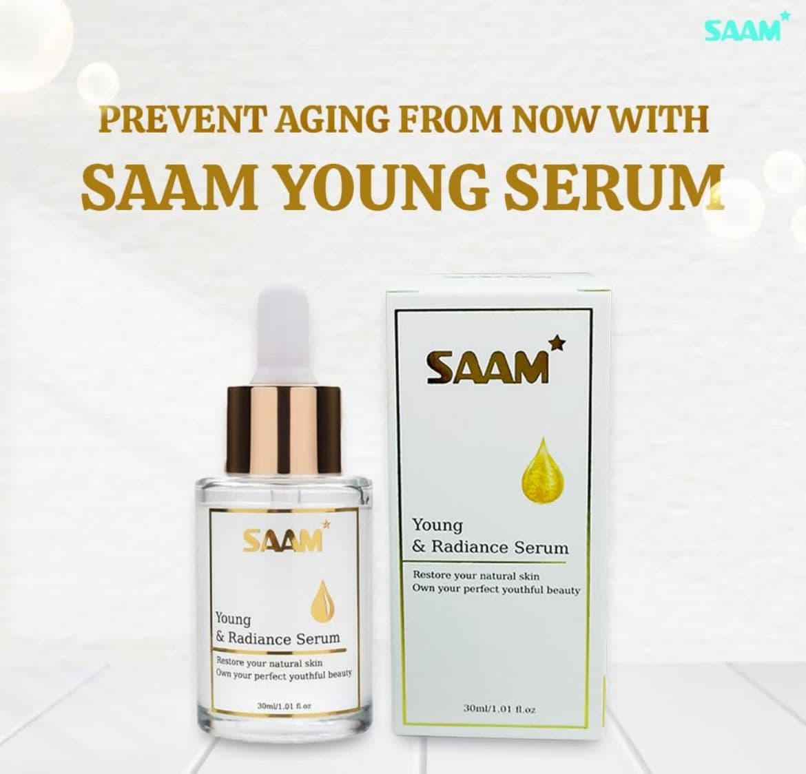 Saam Young & Radiance Serum