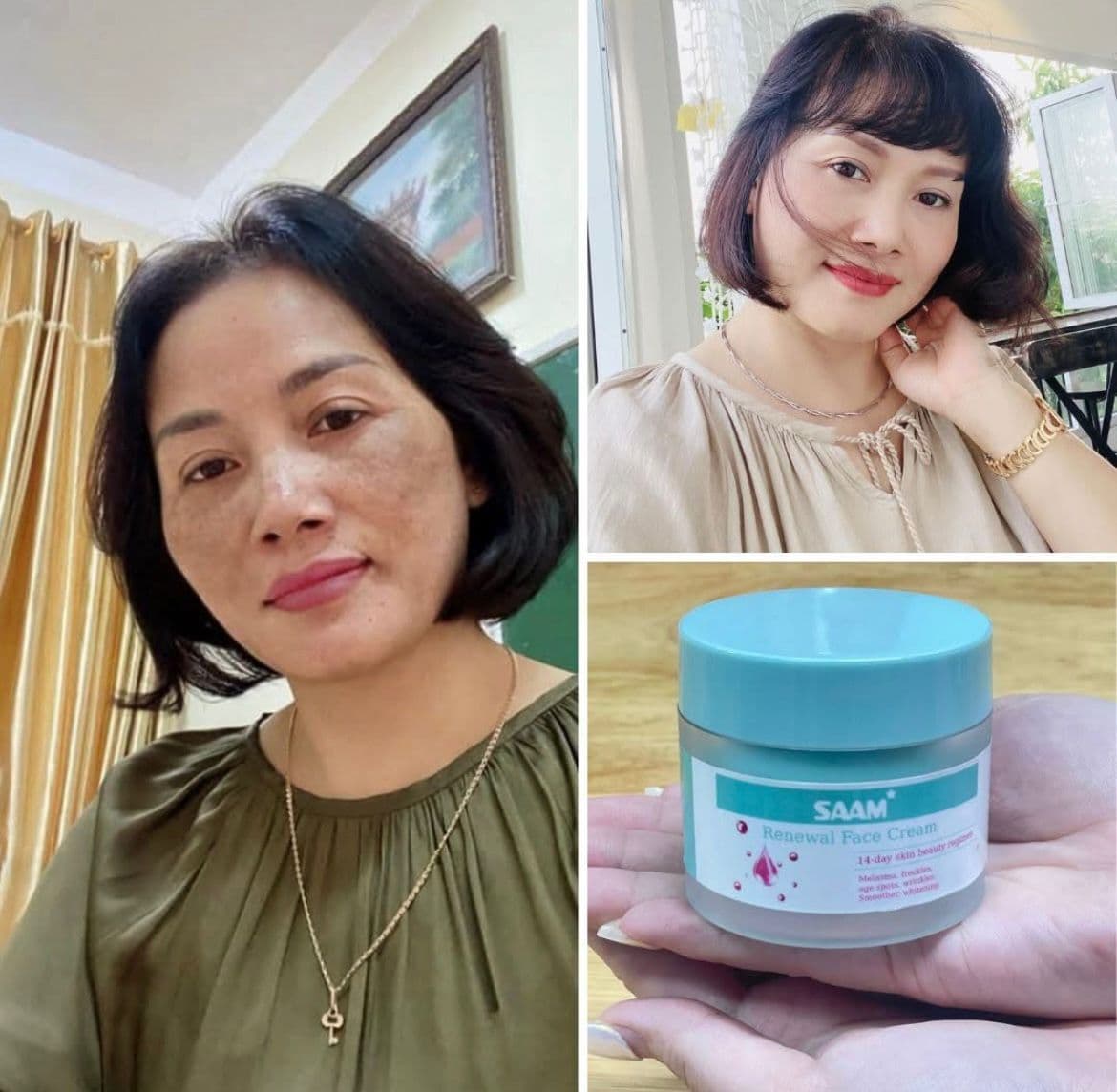 SAAM Face Renewal Whitening Cream – Instant Glass Skin thumbnail 4