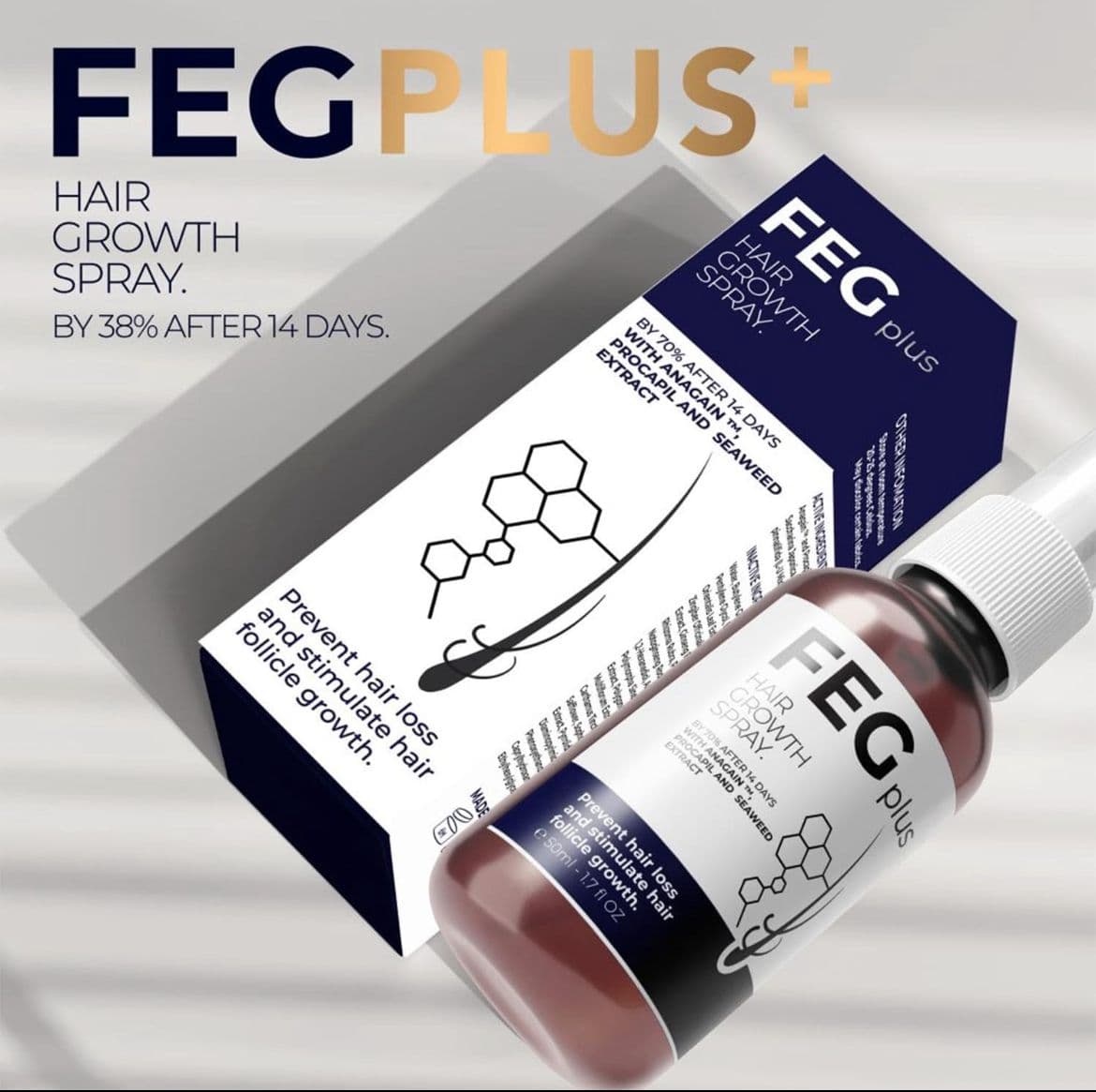 FEG PLUS Hair Growth Spray thumbnail 3