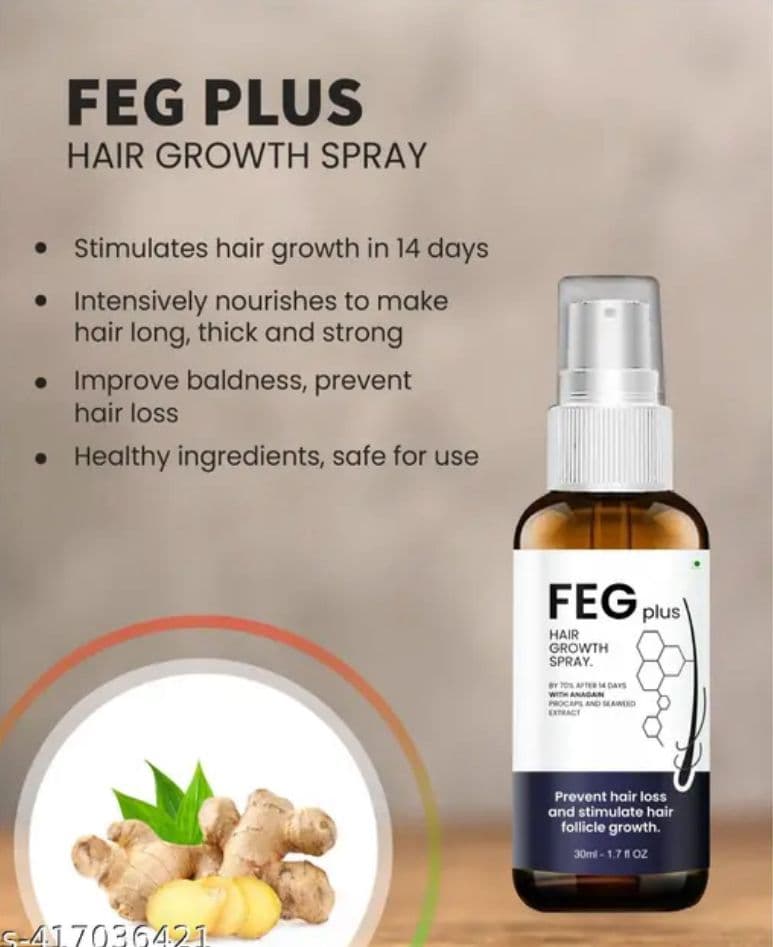 FEG PLUS Hair Growth Spray thumbnail 4